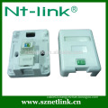 Single port plastic keystone jack Surface Mount Box